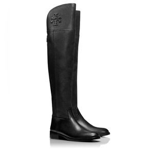 Tory Burch Women's Black Simone Over-The-Knee Boot